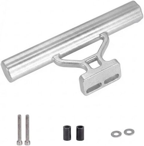 Handlebar Extender 23mm – Universal Mount Bracket for Lights, Phone & Accessories – Lightweight 150mm Extension for Road & Mountain Bikes(Black) in Kuwait