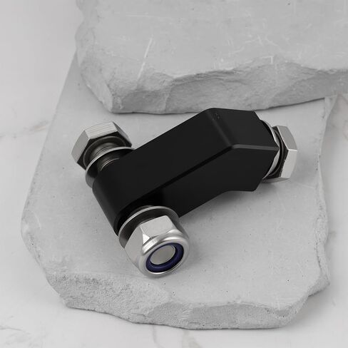 The Lord of the Tools Motorcycle Headlight Extension Block 02002-0069-FM2 Compatible with Har-Ley Dyna Super Glide Black in Kuwait