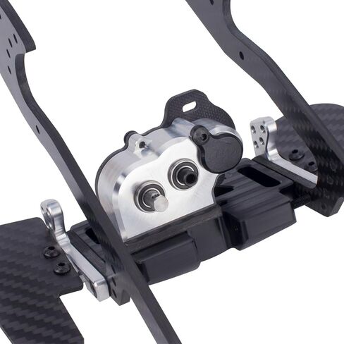 صندوق تروس صغير للغاية LCG مع شيم قابل للانزلاق لمحور البوابة 1/10 RC Crawler LCG Chassis Capra F9 AR45 محور (رمادي) in Kuwait