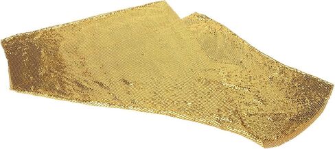 Gold Color Sequin Fabric Aluminum Metal Mesh Clothing Aluminum Mesh for Shoes Bag Decorating in Kuwait