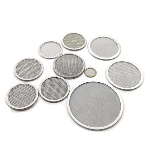 304 Stainless Steel Wire Mesh Filter Screen Filter Disc Round Shape Strainer(50mm(20) 1pcs) in Kuwait