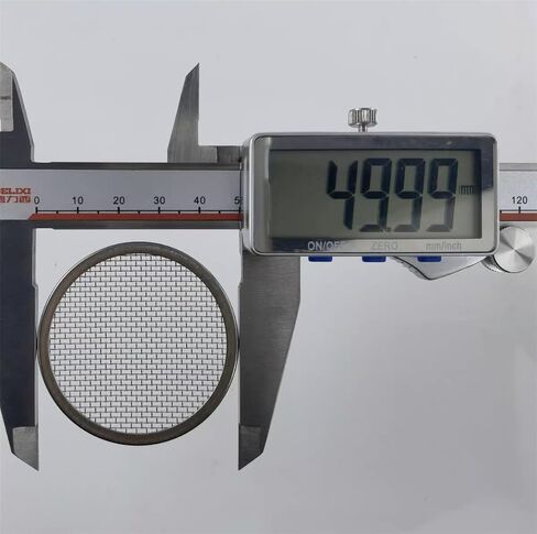 304 Stainless Steel Wire Mesh Filter Screen Filter Disc Round Shape Strainer(50mm(20) 1pcs) in Kuwait