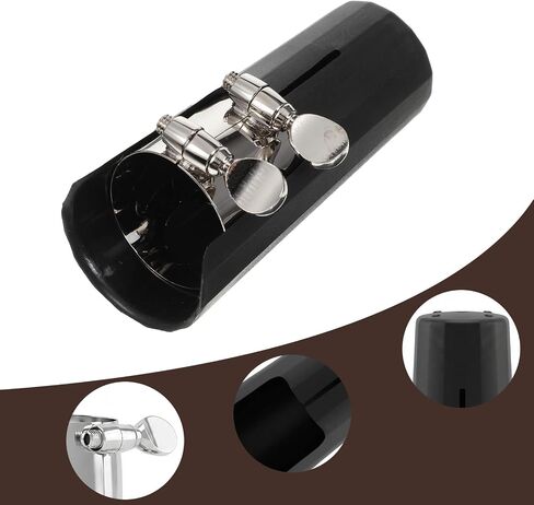 Clarinet Ligature, Clarinets Mouthpiece Cap Clarinet Accessories Mouthpiece Cover for Clarinets for the Clarinet-Mouthpieces Practice Requirements Of Students Or Beginners in Kuwait