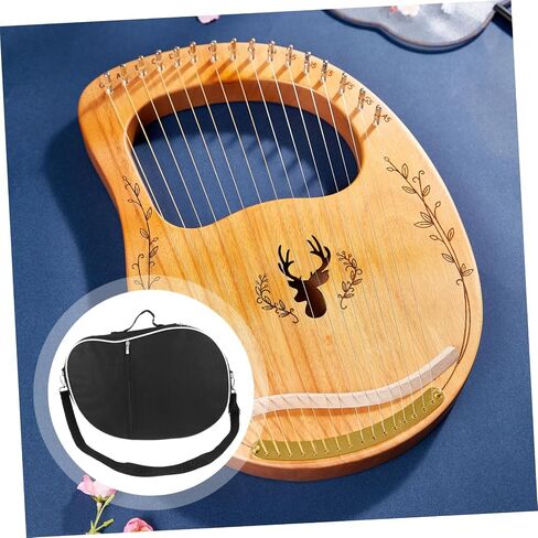 حقيبة تخزين Toddmomy قطعتين من Lyre Harp وحقيبة حمل محمولة للسلسلة، تصميم خفيف الوزن وسهل التنظيف وواقي للاستخدام الخارجي in Kuwait