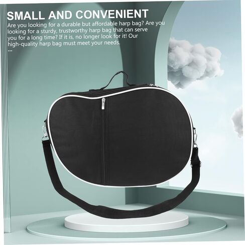 DECHOUS Lyre Harp Storage Bag Durable Carrying Case for String Harps Portable Handle Easy to Clean for Travel and School Use Material Tear Resistant Design in Kuwait