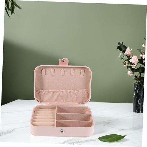 Milisten Guzheng Nail Storage Organizer Box Lightweight and Portable Case for Guzheng and Pipa Nails Internal Dividers for Easy Access and Travel Performance Color in Kuwait