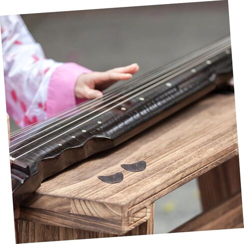 8 قطعة منحنى مريح Guzheng الأظافر وهمية الأظافر وهمية لممارسة Guzheng حماة الاصبع سلسلة أدوات أداة in Kuwait