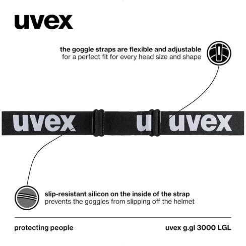 Uvex Unisex G.gl 3000 Lgl ski goggle in Kuwait