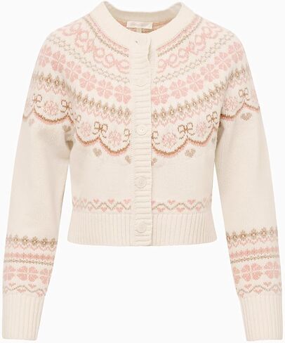 سترة LOVESHACKFANCY النسائية من Shantae Fair Isle in Kuwait