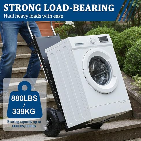 Electric Stair Climbing Dolly 880lbs Load Capacity 1500W Electric Stair Climber Hand Trucks with Safety Rope for Warehouse Logistics Transport Moving Furniture in Kuwait
