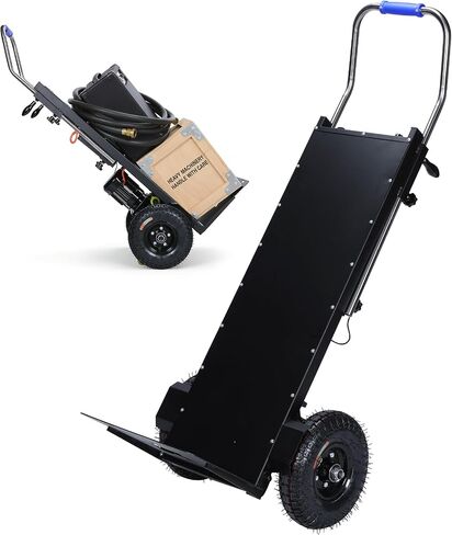 Electric Stair Climbing Dolly 880lbs Load Capacity 1500W Electric Stair Climber Hand Trucks with Safety Rope for Warehouse Logistics Transport Moving Furniture in Kuwait
