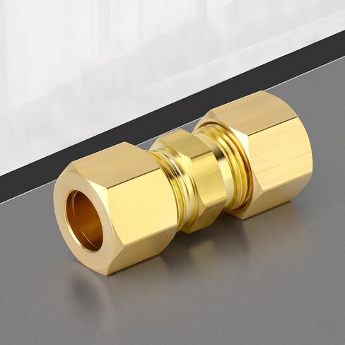 6 قطعة موصل اتحاد ضغط النحاس ، 1/2 "OD x 1/2" OD وصلة أنابيب للنفط/الماء/الغاز in Kuwait