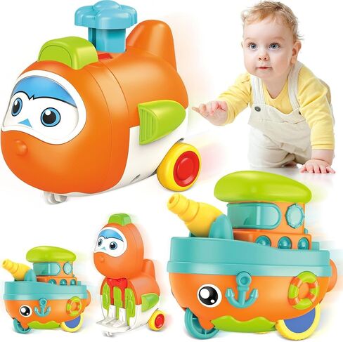 لعبة Toddler Girl Toys 1-2 ، اضغط على ألعاب السيارات لفتيات يبلغ من العمر 1 عامًا ، ودفع لعبة Go Toy للسيارة للأطفال الصغار 1-3 ، وتعلم لعبة الطفل 6-9-12-18 شهر in Kuwait