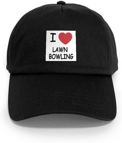 CafePress I Heart Lawn Bowling Cap Adjustable Baseball Cap in Saudi Arabia
