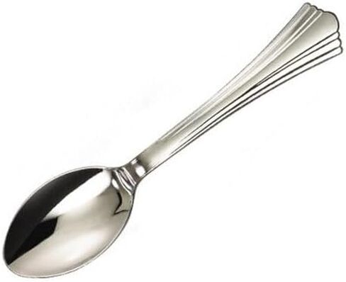 For WNA Reflections Cutlery Spoon Silver, 6.25 Length, #6 Polystyrene | 600/Case in Kuwait