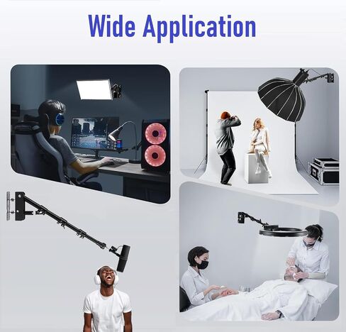 Microphone-Ceiling-Holder,Telescoping Mic Wall-Mount Boom Arm for Blue Yeti USB Nano Snowball and Logitech G Yeti-Orb,Yeti GX Microphones Gaming Podcast Streaming in Kuwait