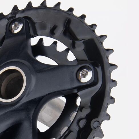 MTB Crankset Double Round Chainring Crankset 170mm Hollow Integrated Crank Arm Set 22-36T 24-38T Aluminum Alloy Chainring for 10/11 Speed in Kuwait