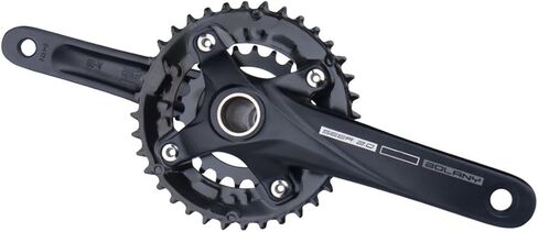 MTB Crankset Double Round Chainring Crankset 170mm Hollow Integrated Crank Arm Set 22-36T 24-38T Aluminum Alloy Chainring for 10/11 Speed in Kuwait