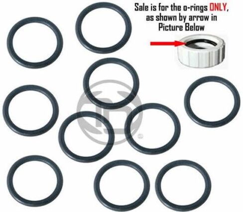موزعو TORK متوافقون مع 10 عبوات Polaris 360 Pool Cleaner Hose Nut Retainer O-Rings for 9-100-3109 in Kuwait