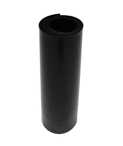 Herco 3/4 بوصة (0.750 بوصة) ورقة مطاطية سيليكون سوداء سميكة - ASTM D2000 60A - وسادة - حصيرة - حشوات - أختام - توسيد - اهتزاز - حماية (12 بوصة × 36 بوصة) in Kuwait