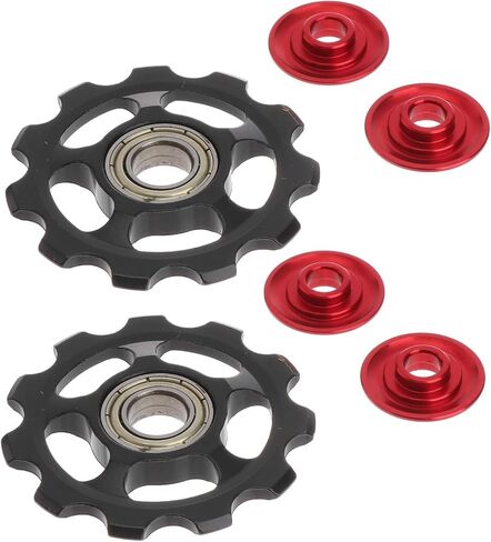 2 قطعة بكرة Derailleur Derailleur جزء بكرة دراجة والعتاد حزام الجبل موسع Derailleur موسع الأذن in Kuwait