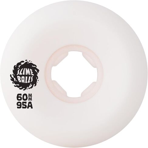 SANTA CRUZ Slime Balls 60mm Death of Dull Vomits White 95a Skateboard Wheels in Kuwait