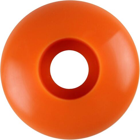 Set of 4 Skateboard Wheels Blank 52mm Orange + ABEC 7 Bearings and Spacers in Kuwait