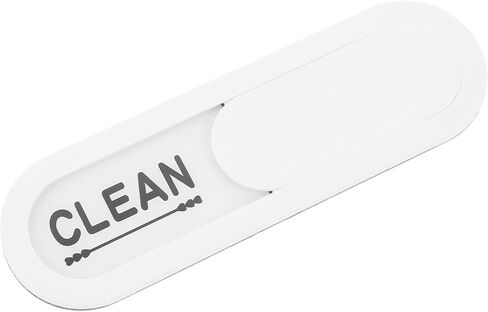 GANAZONO Magnetic Dishwasher Clean Dirty Sign Made of Sturdy Acrylic and Abs, Practical and Convenient Kitchen Accessory for Dishwasher and Fridge Use, for Organizing Kitchen and Laundry in Kuwait