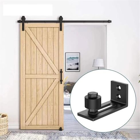 Sliding Door Slider Barn Door Floor Rail 8 in 1 Support Roller for Bottom Adjustable Roller Flush Design Door Hardware in Kuwait