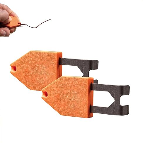 Rope Anchor Hook for Chalk,One Handed Portable Layout Tool for Solo Construction,Damage Free Fastening for Yard Tool Storage, Hanger & Rope Anchor, Portable Durable Jobsite Tool (4) in Kuwait