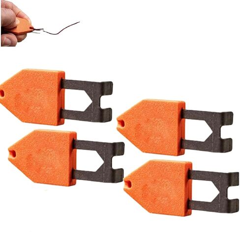 Rope Anchor Hook for Chalk,One Handed Portable Layout Tool for Solo Construction,Damage Free Fastening for Yard Tool Storage, Hanger & Rope Anchor, Portable Durable Jobsite Tool (4) in Kuwait