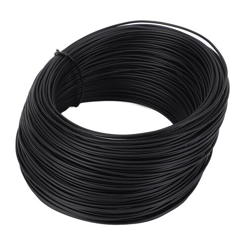 Durable PVC Coated Tie Wire Roll for Reinforcing Bar and Fiber Optic Cables, Wear Galvanized Iron Wire (Black) in Kuwait