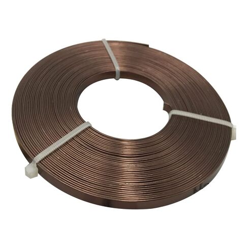 Bonsai Wires, 4M Roll of 5x1mm Flat Aluminum Soft Metal Wire - 12 Vibrant Colors for Jewelry Making and DIY Crafts(Blue) in Kuwait