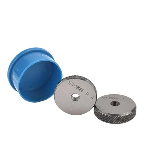1SET(1*GO+1*NOGO) 3A 5/8 11/16 3/4 13/16 7/8 15/16 1''-1''1/16 UN/UNC/UNF/UNS/UNEF Standard Fine Thread Ring Gauge(11I16-12UN-3A T Z) in Kuwait