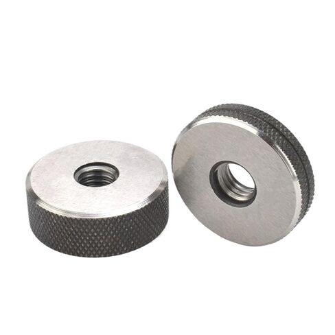 1SET(1*GO+1*NOGO) 6h M38-M44X0.5/0.75/1.0/1.25/1.5/2.0/3.0/4.0/4.5 Non-Standard Metric Fine Tooth Thread Ring Gauge Measure Tool(M44X1.25-6h T Z) in Kuwait