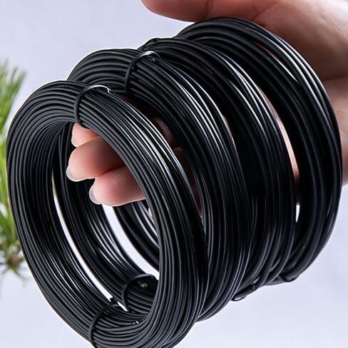 Bonsai Wire Aluminum Plant Training Flexible Wire Sturdy Plant Fixing Wire Suitable for Garden Office Home Potted Flower Support in Kuwait