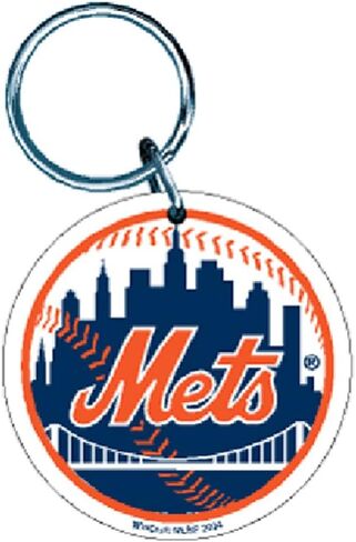 MLB 18811041 New York Mets Premium Acrylic Key Ring in Kuwait