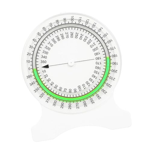 أداة قياس حركة المفاصل Kavolet نطاق دقيق لمقياس ميل الحركة PT للرقبة والركبة والكتف الأزرق ABS خفيف الوزن (أخضر) in Kuwait