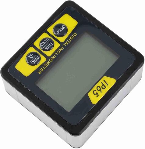 مقياس ميل صغير مغناطيسي رقمي من كافوليت مع شاشة LCD لعمال البناء، حجم صغير ووظيفة تثبيت للمواد البلاستيكية الخشبية in Kuwait