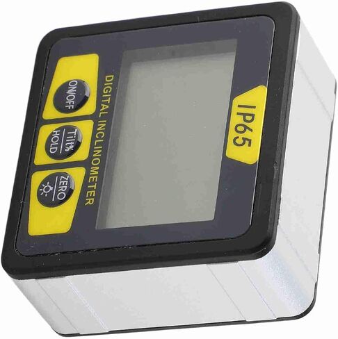 مقياس ميل صغير مغناطيسي رقمي من كافوليت مع شاشة LCD لعمال البناء، حجم صغير ووظيفة تثبيت للمواد البلاستيكية الخشبية in Kuwait