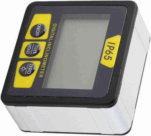 مقياس الميل الصغير المغناطيسي الرقمي مع شاشة LCD لعمال البناء، حجم صغير ووظيفة التثبيت للمواد البلاستيكية الخشبية in Kuwait