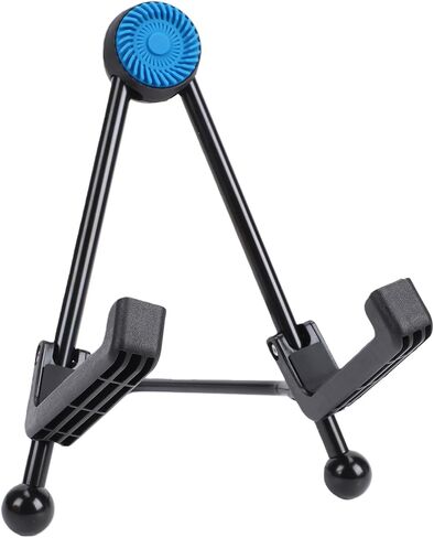 Collapsible Violin Stand, Compact Foldable Holder for Violin Ukulele Mandolin, with Reinforced Tripod Structure and Anti Slip Feet, for Home Studio Outdoor Use in Kuwait