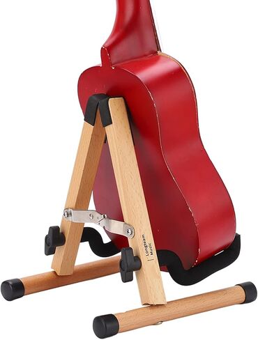 Wood Violin Stand, Wooden Violin Holder, Ukulele Display Holder for Ukulele Mini Guitar Mandolin in Kuwait