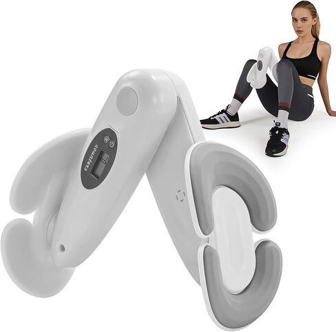 Thigh Master, Pelvic Floor Exercise Devices,Inner Thigh Exerciser,Thigh Master Thigh Exerciser for Women, Home Fitness Equipment for Hip/Leg/Butt (White) in Kuwait