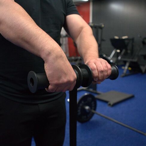 Gronk Fitness Wrist Roller Forearm Exerciser | Forearm Roller & Strength Trainer | Wrist Strengthener & Trainer for Forearm Workout | Wrist Strengthening Device for Strength & Grip Training in Kuwait