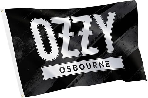 Desert Cactus Ozzy Osbourne Flag 100% Polyester Indoor Outdoor 3x5 feet Band Flags (Flag E) in Kuwait