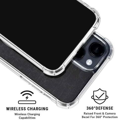 حافظة هاتف Skinit الشفافة متوافقة مع iPhone 14 - تصميم مرخص رسميًا من NFL Pittsburgh Steelers in Kuwait