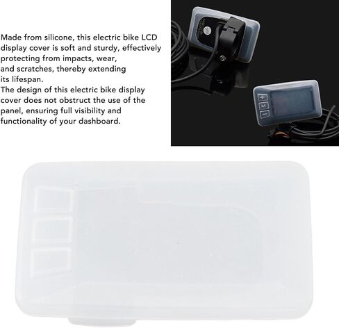 Electric Bike Monitor Cover,Electric Bike Display Silicone Case,Display Protective Dust Cover for G51 LCD Display Control Panel in Kuwait