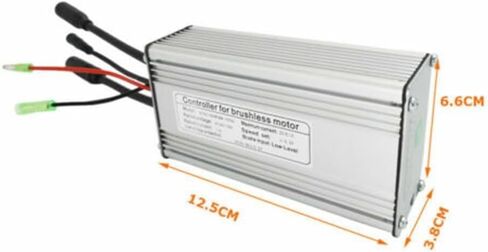 وحدة تحكم الدراجة الإلكترونية 36 فولت 48 فولت 500 وات لمحرك KT-22A 9 MOSFET المربع المموج مع علبة من الألومنيوم، تصميم مقاوم للماء لتحويل الدراجة الكهربائية in Kuwait