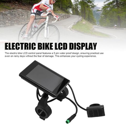 Keenso E Bike Display, E Bike Display LCD Display Screen Display for E Bike Display 5 Pin Ridstar Display S866 Display Display Control Screen Electric Bike 5 Pin Scooter LCD Control in Kuwait